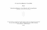 Curriculum Guide for Sericulture technical worker