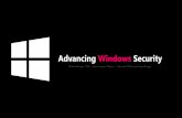 Advancing Windows Security