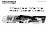 SC4/410 & SC4/510 Metal Bench Lathes - g4ztd