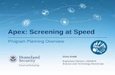 Apex: Screening at Speed - Northeastern University
