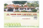 Arun Soil Lab Brochure