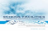 School Facilities Hazardous Material Guidelines