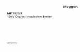 MIT1020/2 10kV Digital Insulation Tester