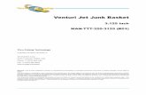 Venturi Jet Junk Basket - Core Laboratories