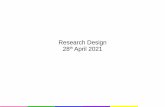 Research Design 28th April 2021