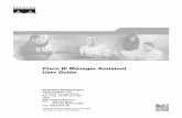 Cisco IP Manager Assistant User Guide