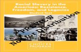 Racial Slavery in the Americas: Resistance, Freedom, and ...