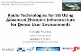 Radio Technologies for 5G Using Advanced Photonic ...