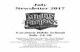 July Newsletter 2017 - WordPress.com