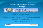 Handbook for Candidates 2017 - ABRET