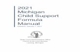 2021 Michigan Child Support Formula Manual
