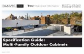 Specification Guide: Multi-Family Outdoor Cabinets