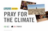 PRAY FOR THE CLIMATE