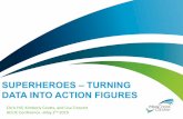 SUPERHEROES – TURNING DATA INTO ACTION FIGURES