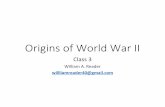 Origins of World War II - George Mason University