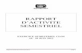 RAPPORT D ˇACTIVITE SEMESTRIEL - Gameloft
