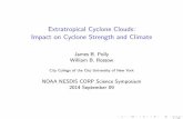 Extratropical Cyclone Clouds: Impact on Cyclone Strength ...