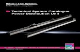 Technical System Catalogue Power Distribution Unit