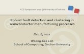 Robust fault detection and clustering in semiconductor ...