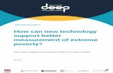 How can new technology support better measurement of ...