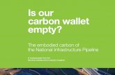 Is our carbon wallet empty? - Skanska UK