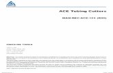 ACE Tubing Cutters - Core Laboratories