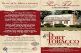 The story of Port Tobacco is fascinating! Port Tobacco