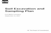 Soil Excavation and Sampling Plan