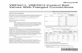62-2035—01 - VBF5011, VBF5013 Control Ball Valves With ...