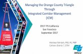 Managing the Orange County Triangle Through Integrated ...