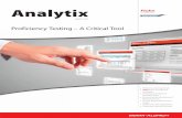 Analytix 4/2014, Proficiency Testing - A Crticial Tool
