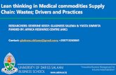 Lean thinking in Medical commodities Supply Chain: Wastes ...