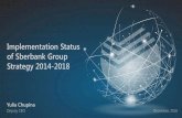 Implementation Status of Sberbank Group