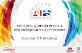 NPSHR (NPSH3) IMPROVEMENT OF A LOW PRESSURE SAFETY ...