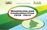 Monitoring and Evaluation Plan 2019 -2023