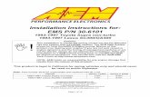 Installation Instructions for: EMS P/N 30-6101
