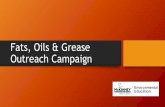 Fats, Oils & Grease Outreach Campaign