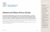 Advanced Plans Price Guide