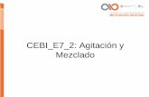CEBI E7 2: Agitación y Mezclado