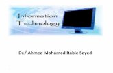 Dr./ Ahmed Mohamed Rabie Sayed