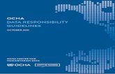 OCHA Data Responsibility Guidelines 2021