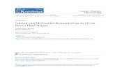 Solvent and Method for Removal of an Acid Gas from a Fluid ...
