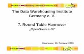 The Data Warehousing Institute Germany e. V. 7. Round ...
