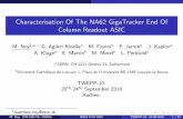 Characterisation Of The NA62 GigaTracker End Of Column ...