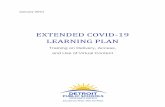 EXTENDED COVID-19 LEARNING PLAN