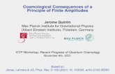 Cosmological Consequences of a Principle of Finite Amplitudes