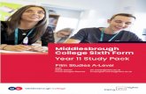 Film Studies A-Level - Middlesbrough College