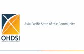 Asia Pacific State of the Community - OHDSI