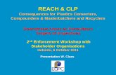 REACH & CLP Consequences for Plastics Converters ...