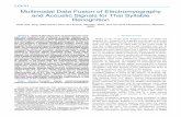 Multimodal Data Fusion of Electromyography and Acoustic ...